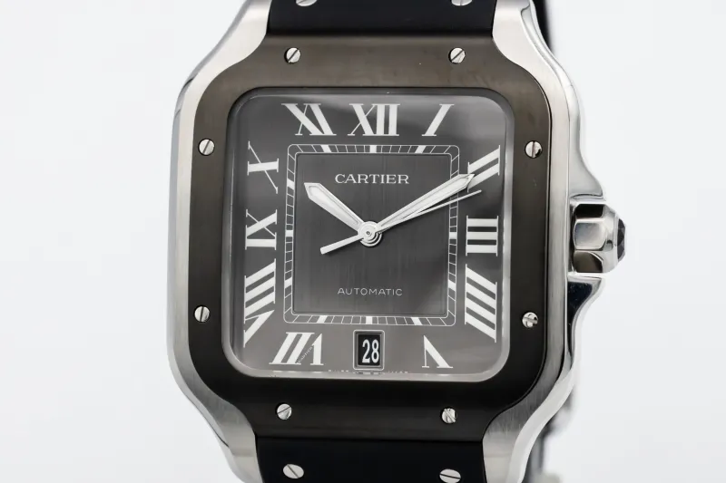 Cartier Santos ADLC 40mm Black Rubber WSSA0037 2022