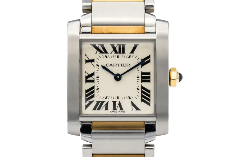 Cartier Tank Francaise 25mm Steel & 18ct Yellow Gold W51007Q4/3751 Circa 2000s