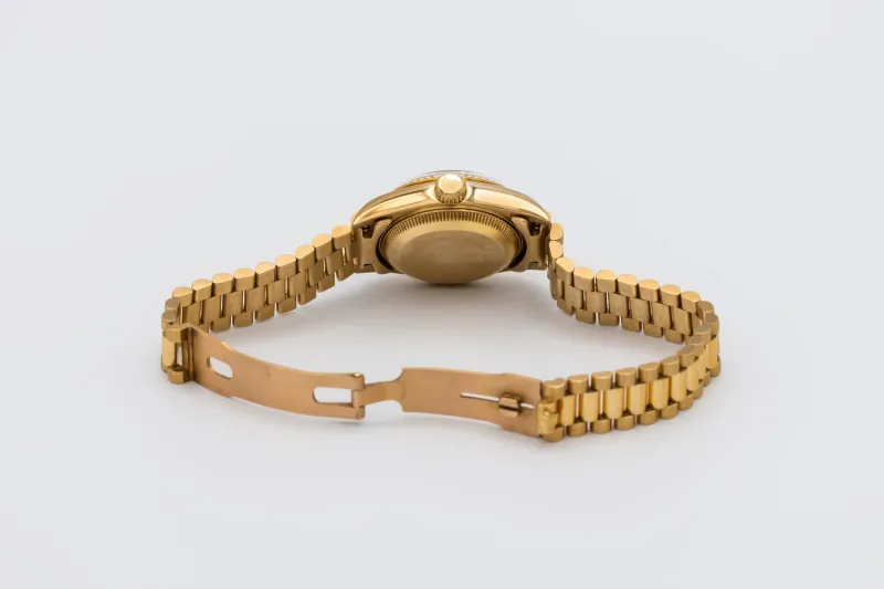 Rolex Lady DateJust 26mm 18ct Yellow Gold Presidential 69178 1992