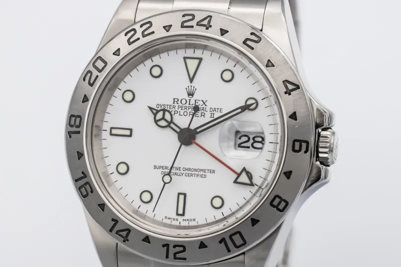 Rolex Explorer II 40mm Stainless Steel Oyster 16570 2005