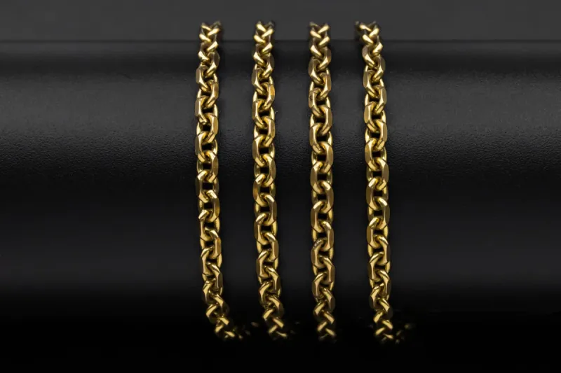 9ct Yellow Gold Hermes Link Chain 43.3g