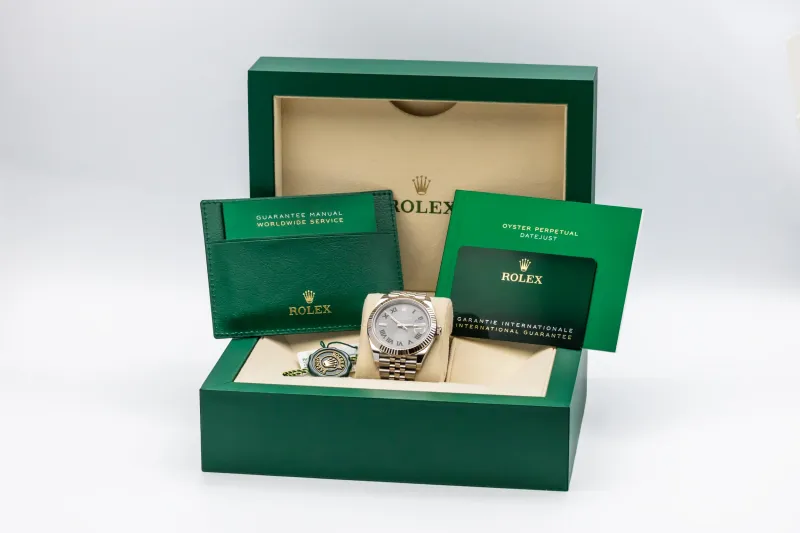 Rolex DateJust 41mm 'Wimbledon' Stainless Steel Jubilee 126334 2023