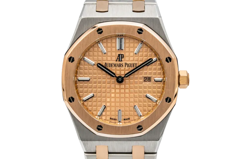 Audemars Piguet Royal Oak Lady 33mm Steel & 18ct Rose Gold 67650SR.OO Circa 2018