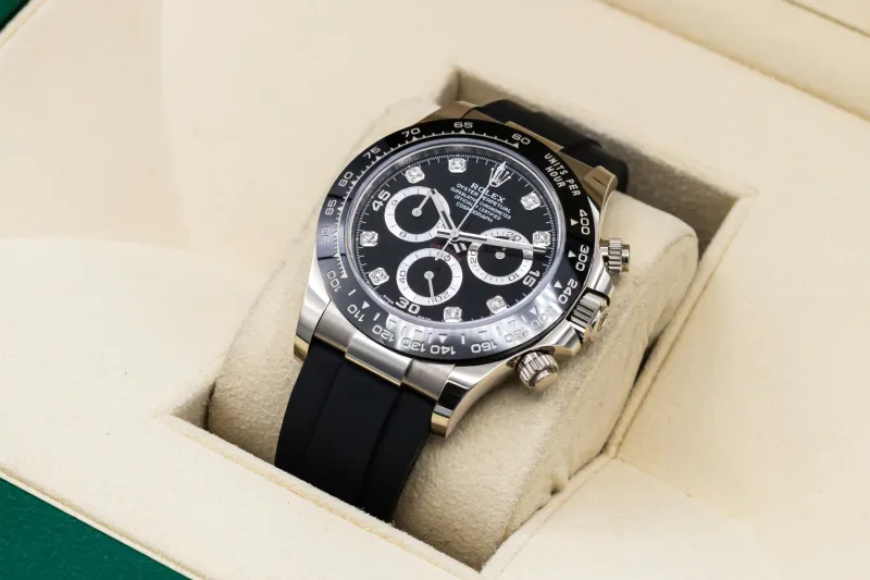Rolex Cosmograph Daytona 40mm Black Oysterflex 116519LN 2023