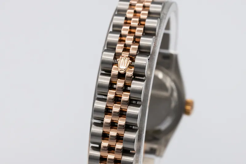 Rolex Lady DateJust 26mm Steel & 18ct Rose Gold Jubilee 179171 2006