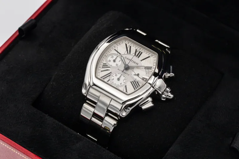 Cartier Roadster Chronograph XL 40x48mm Stainless Steel 2618 2008