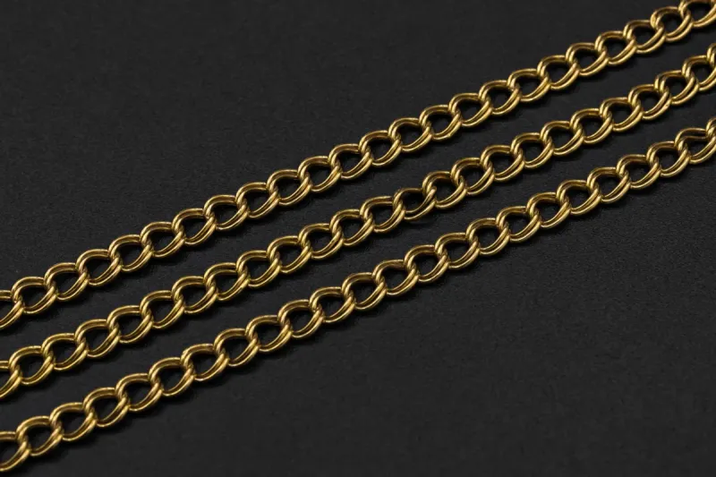 9ct Yellow Gold Fancy Chain 9.2g