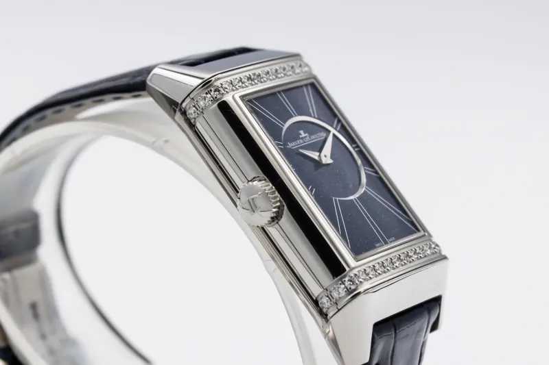 Jaeger-LeCoultre Reverso One Duetto 20x40.1mm Blue Leather Q334848J 2023
