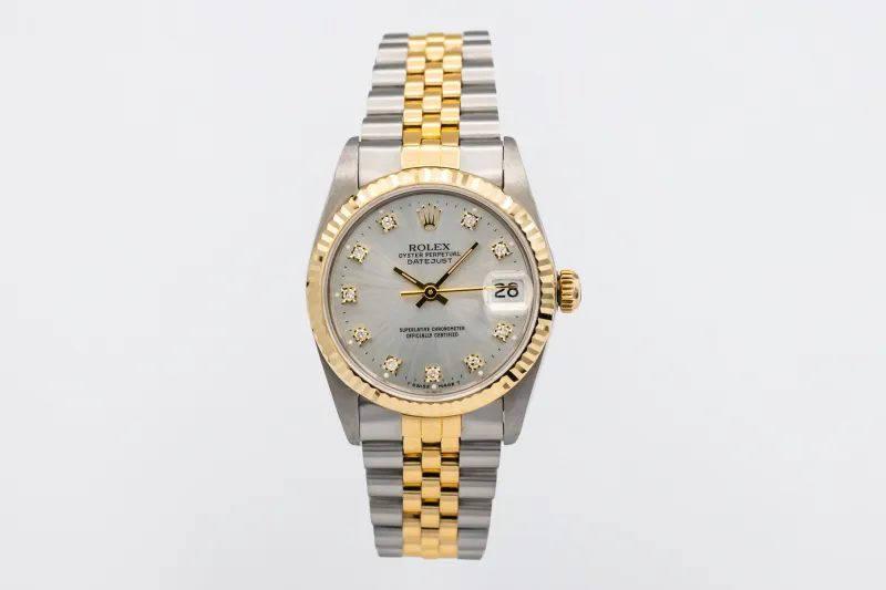 Rolex DateJust 31mm Steel & 18ct Yellow Gold Jubilee 68273 1991