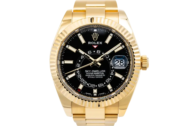 Rolex Sky-Dweller 42mm 18ct Yellow Gold Oyster 326938 2022