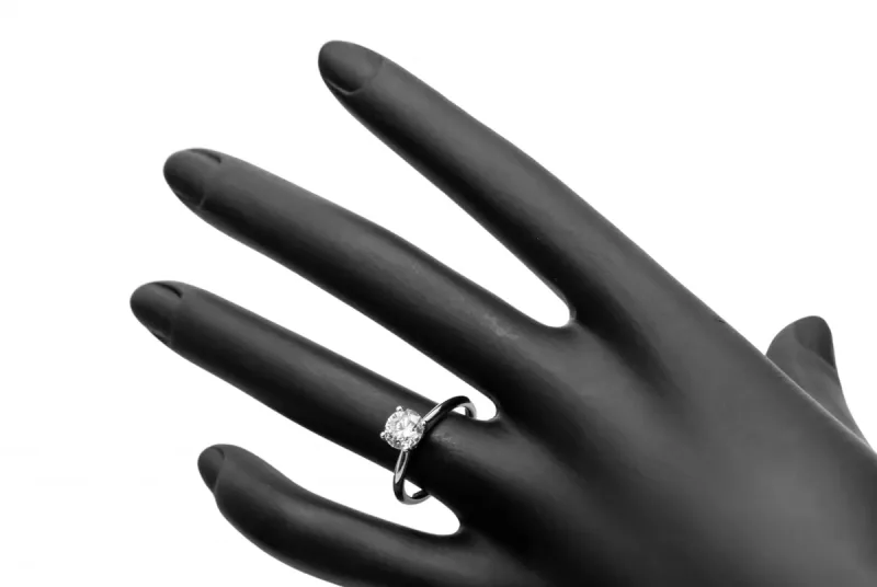 Platinum Diamond Engagement Ring 1.17ct 4g
