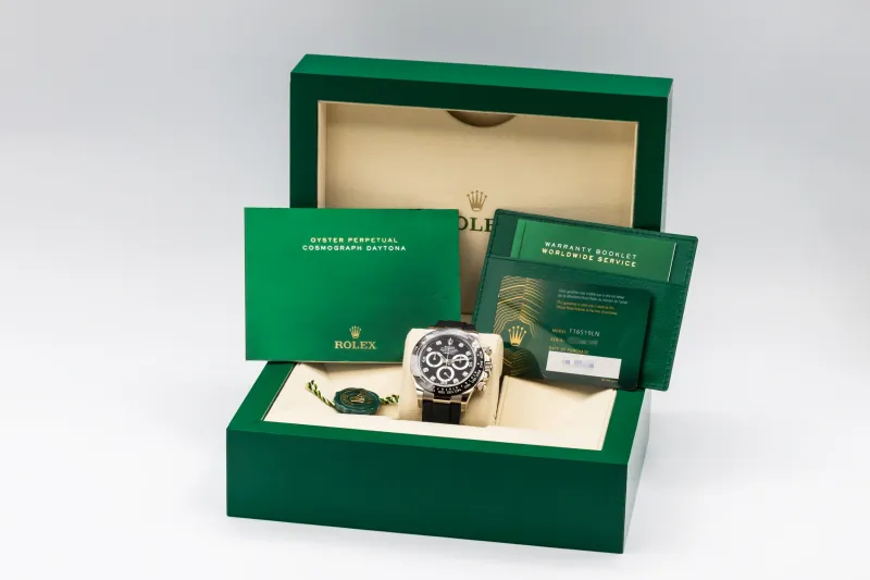 Rolex Cosmograph Daytona 40mm Black Oysterflex 116519LN 2023