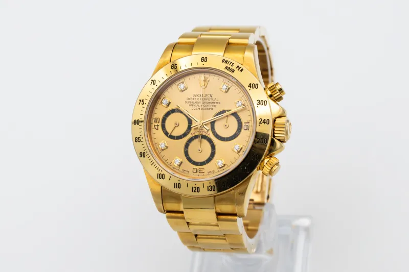 Rolex Cosmograph Daytona Zenith 40mm 18ct Yellow Gold Oyster 16528 1991