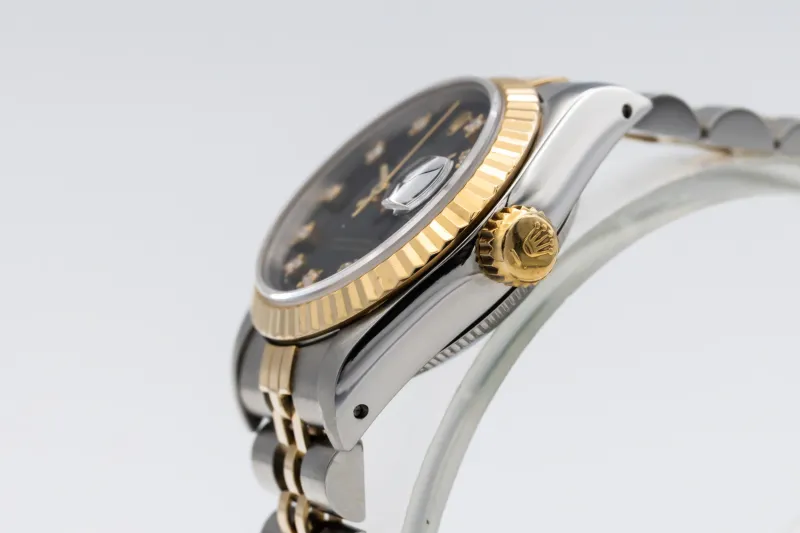 Rolex Lady DateJust 26mm Steel & 18ct Yellow Gold Jubilee 69173 1991
