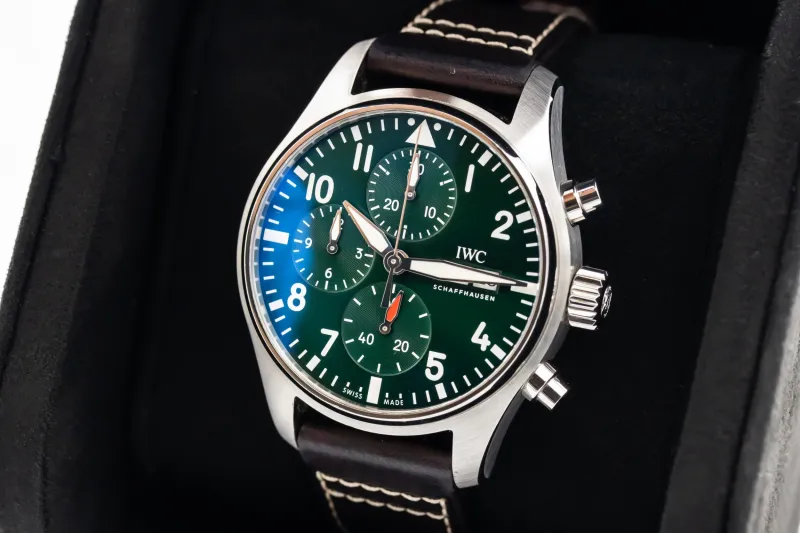 IWC Pilot’s Chronograph 41mm Brown Leather IW388103 2021