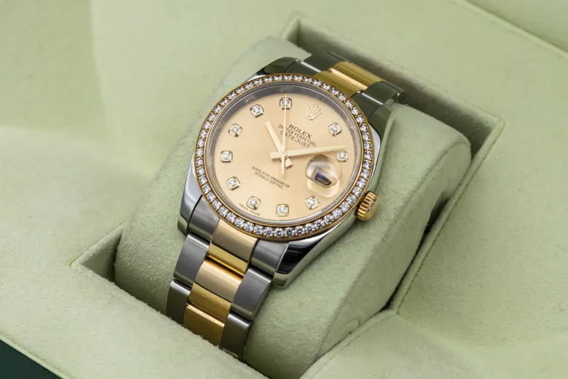 Rolex DateJust 36mm RBR Steel & 18ct Yellow Gold Oyster 116243 2012