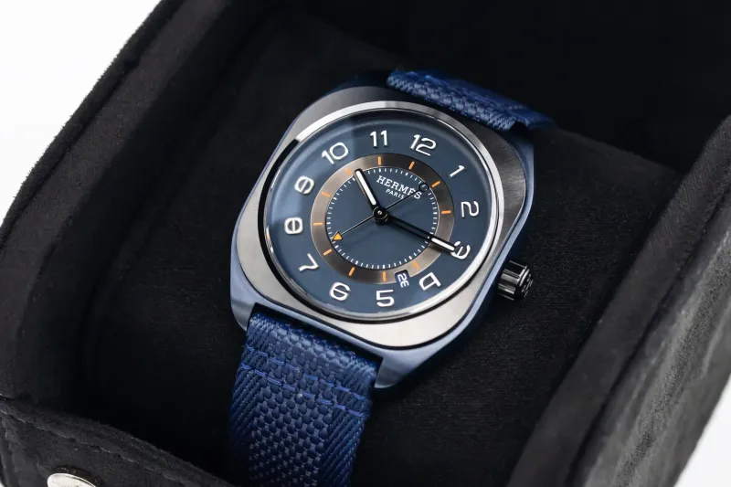 Hermes H08 Blue Edition 39mm Blue Fabric SP1.744 2026