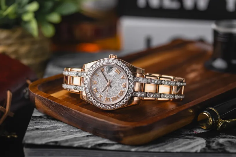 Rolex Pearlmaster 34mm 18ct Rose Gold Pearlmaster 81285 2019 UNWORN