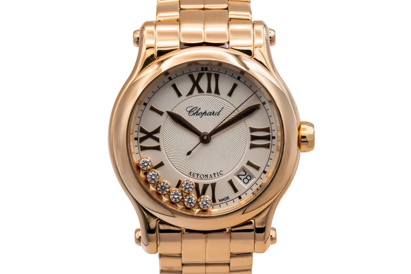 Chopard Happy Sport 36mm 18ct Rose Gold 274808-5002 2015