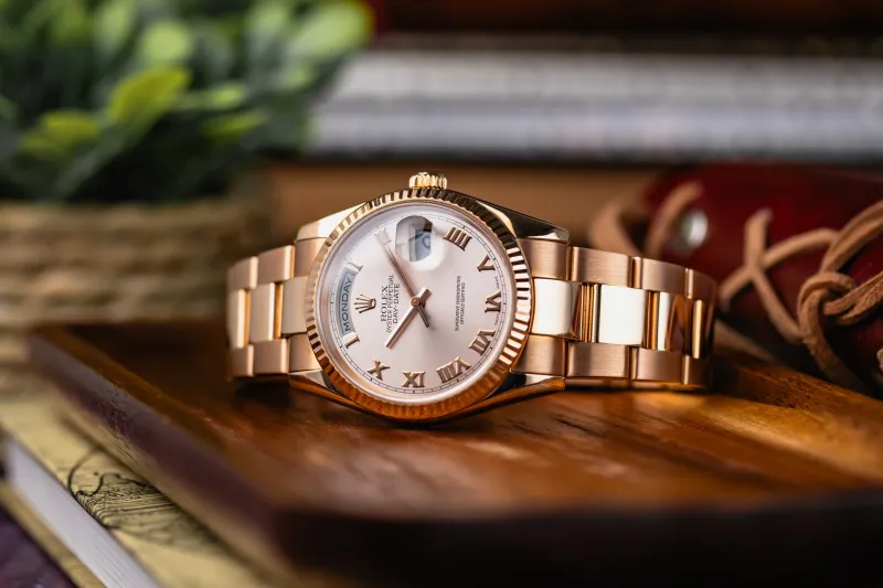 Rolex Day-Date 36mm 18ct Rose Gold Oyster 118235 2003