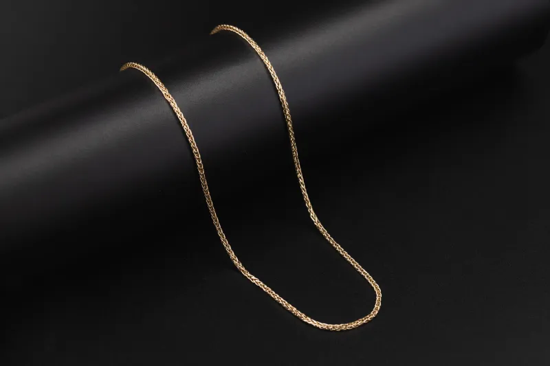14ct Yellow Gold Unisex Chain 24" 1.5mm 3.6g