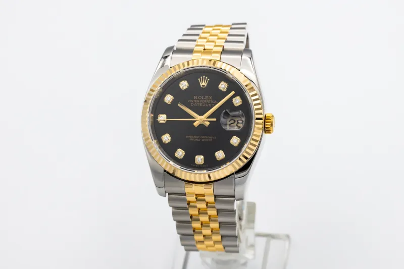 Rolex DateJust 36mm Steel & 18ct Yellow Gold Jubilee 116233 2016
