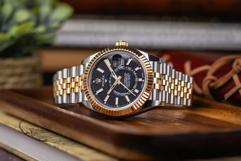 Rolex Sky-Dweller 42mm Steel & 18ct Yellow Gold Jubilee 326933 2023