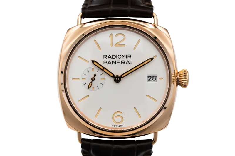 Panerai Radiomir Quaranta Goldtech 40mm Brown Leather PAM01026 2024 UNWORN