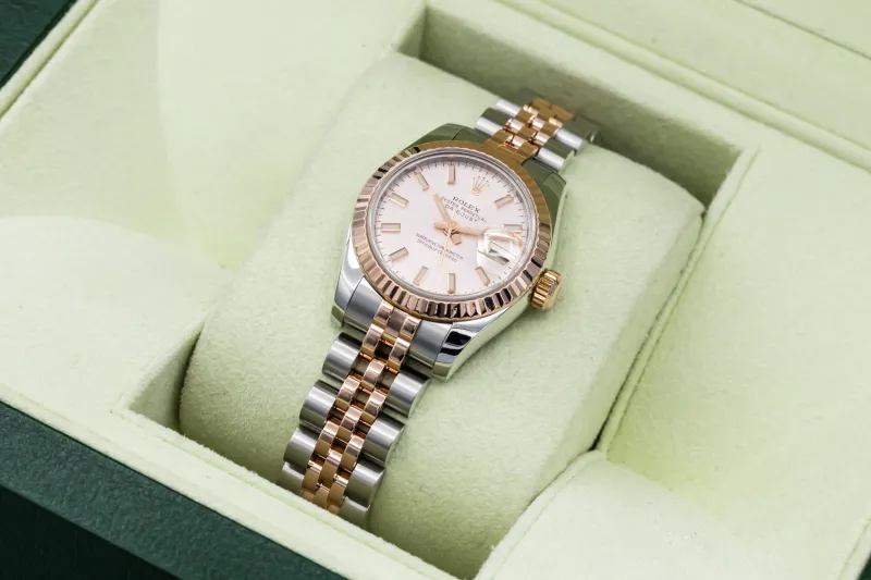 Rolex Lady DateJust 26mm Steel & 18ct Rose Gold Jubilee 179171 2006