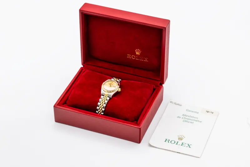 Rolex Lady DateJust 26mm Steel & 18ct Yellow Gold Jubilee 79173 2004