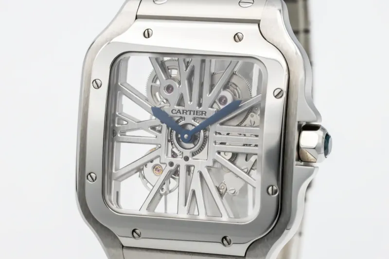 Cartier Santos De Cartier Skeleton 40mm Stainless Steel WHSA0015 2022