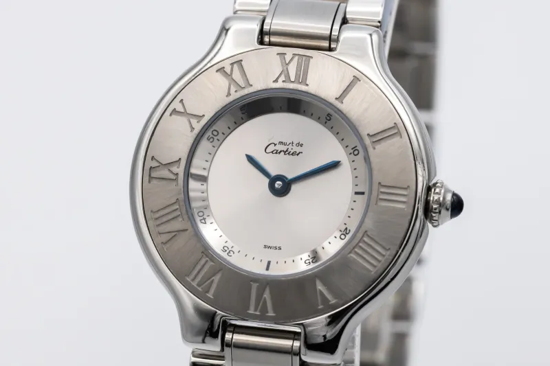 Cartier 21 Must De Cartier 28mm Stainless Steel 1340 Circa 1995