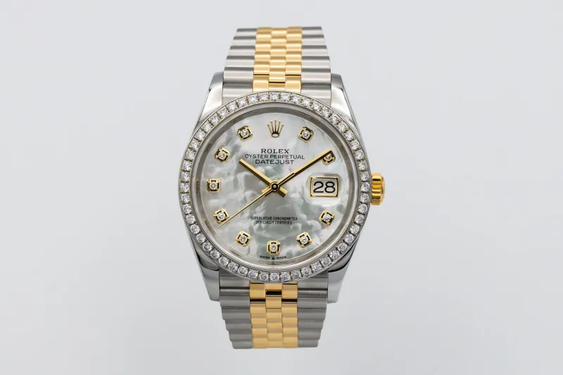 Rolex DateJust 36mm Steel & 18ct Yellow Gold Jubilee 126233 2019