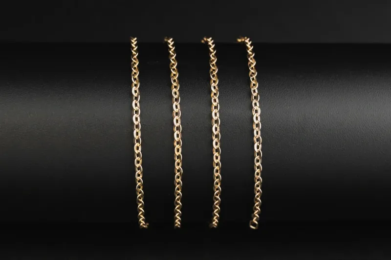 9ct Yellow Gold Anchor Link Chain 5.9g