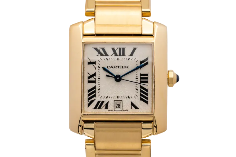 Cartier Tank Francaise 28mm x 32mm 18ct Yellow Gold W50001R2/1840 2003
