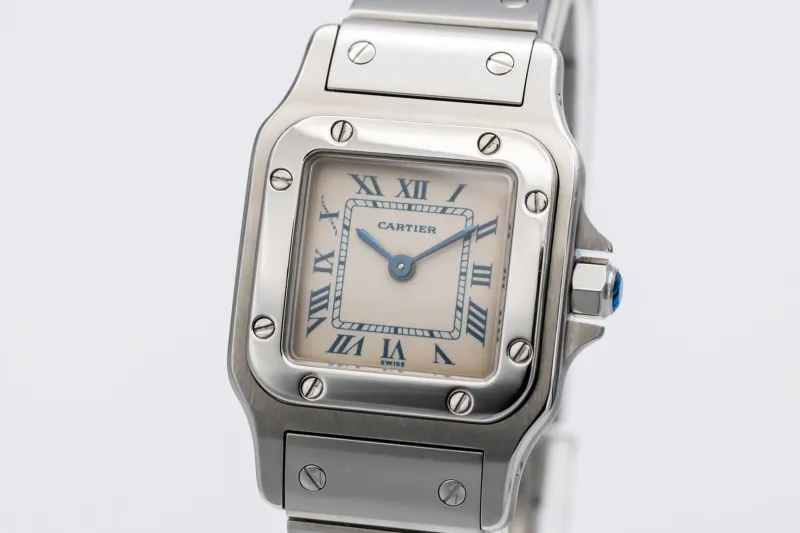 Cartier Santos Galbee 24mm Stainless Steel Quartz W20056D6/1565 2001
