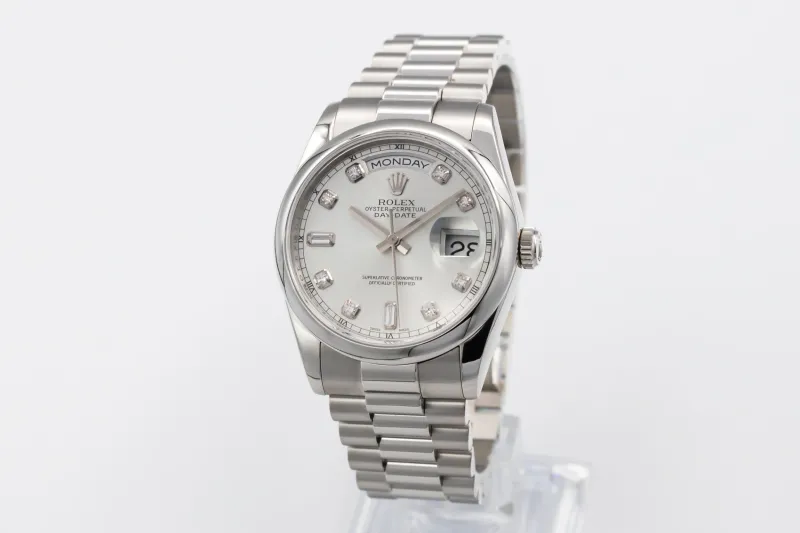 Rolex Day-Date 36mm Platinum Presidential 118206 2007
