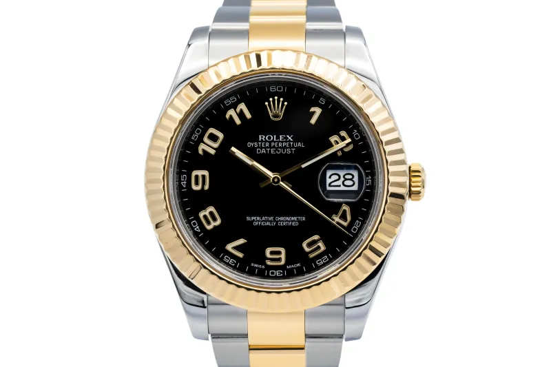 Rolex DateJust II 41mm Steel & 18ct Yellow Gold Oyster 116333 2016