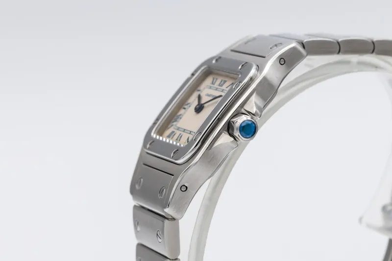Cartier Santos Galbee 24mm Stainless Steel Quartz W20056D6/1565 2001