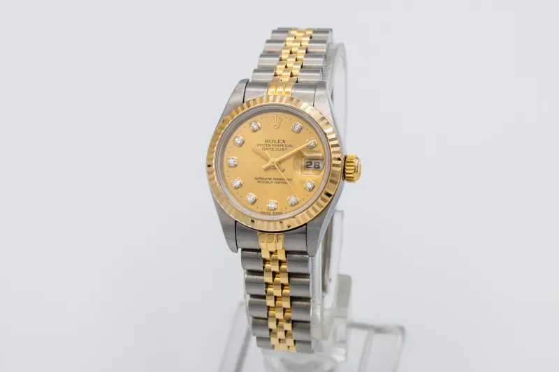 Rolex Lady DateJust 26mm Steel & 18ct Yellow Gold Jubilee 69173 1996