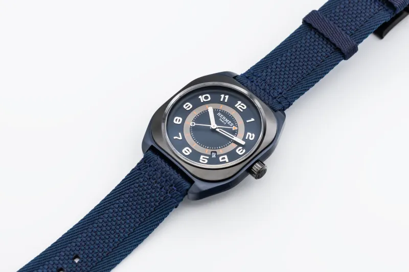 Hermes H08 Blue Edition 39mm Blue Fabric SP1.744 2026