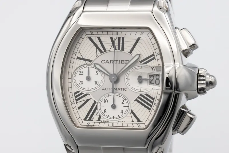 Cartier Roadster Chronograph XL 40x48mm Stainless Steel 2618 2008