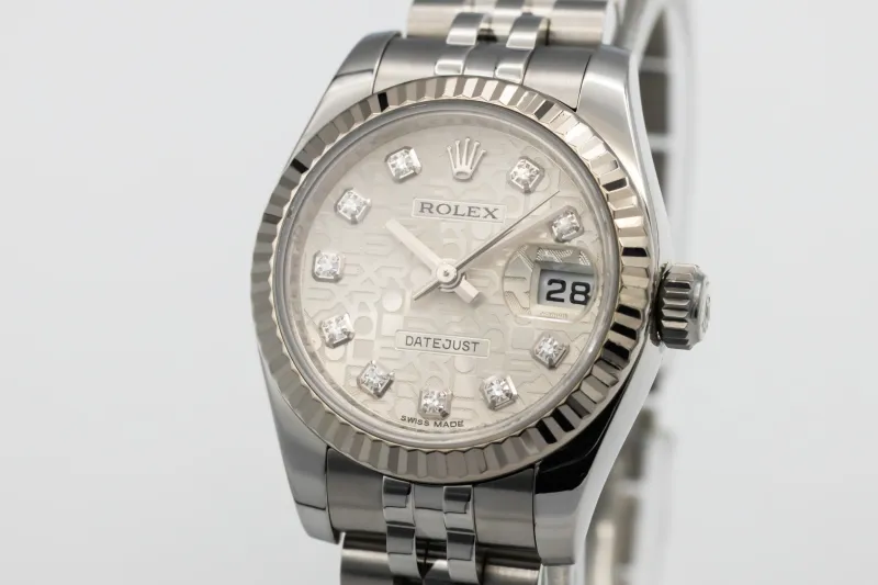 Rolex Lady DateJust 26mm Stainless Steel Jubilee 179174 2012