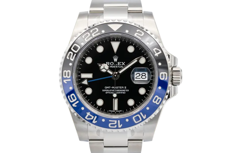 Rolex GMT-Master II 40mm 'Batman' Stainless Steel Oyster 116710BLNR 2019 UNWORN