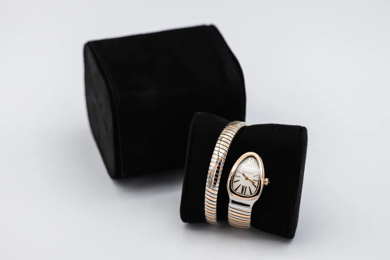 Bulgari Serpenti Tubogas 35mm Steel & 18ct Rose Gold 103708 Circa 2024
