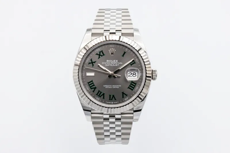 Rolex DateJust 41mm 'Wimbledon' Stainless Steel Jubilee 126334 2026 UNWORN