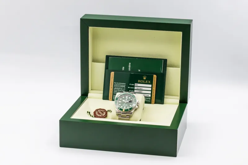 Rolex Submariner Date 40mm 'Hulk' Stainless Steel Oyster 116610LV 2014