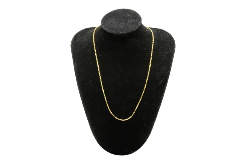 9ct Yellow Gold Belcher Children's Chain 3g