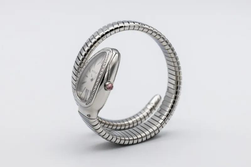 Bulgari Serpenti 35mm Stainless Steel SP 35 S Circa 2010