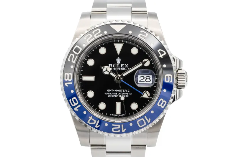 Rolex GMT-Master II 40mm 'Batman' Stainless Steel Oyster 116710BLNR 2017
